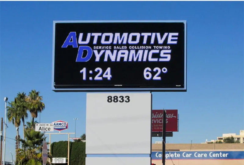 10mm SMD 32X16 DOT Matrix Full Color RGB Panel Module Video Wall P10 Outdoor LED Advertising Display Screen