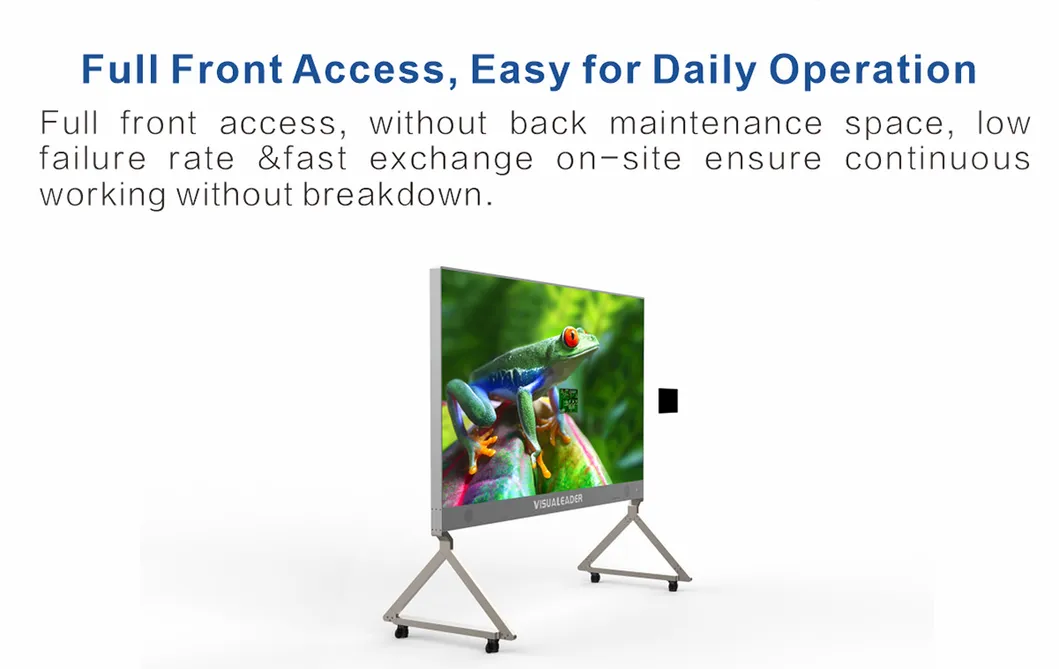 165 Inches P1.9mm Narrow Pixel Pitch SMD FHD All-in-One LED TV