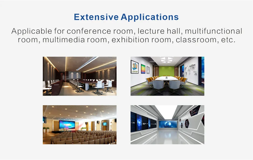 165 Inches P1.9mm Narrow Pixel Pitch SMD LED Screen All-in-One Commercial SMD LED TV for Conference Room