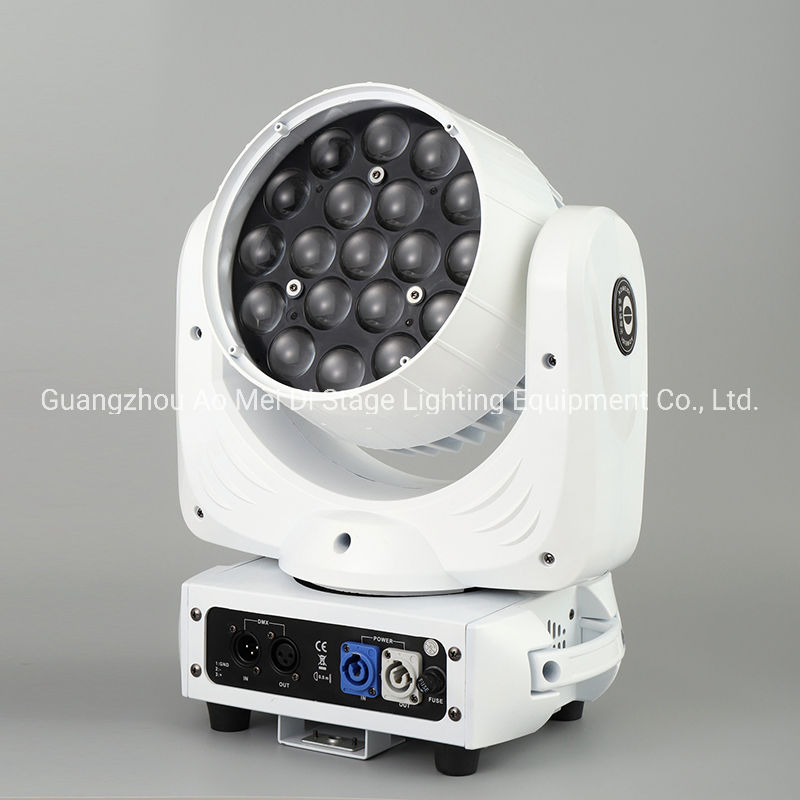 19X10W LED Beam Wash Focusing Moving Head Stage Wedding Lights