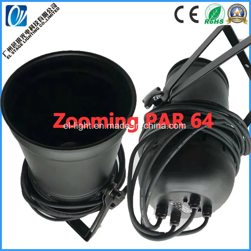 200W Zooming PAR 64 Warm / Cold White or 2in1 Stage Light Indoor
