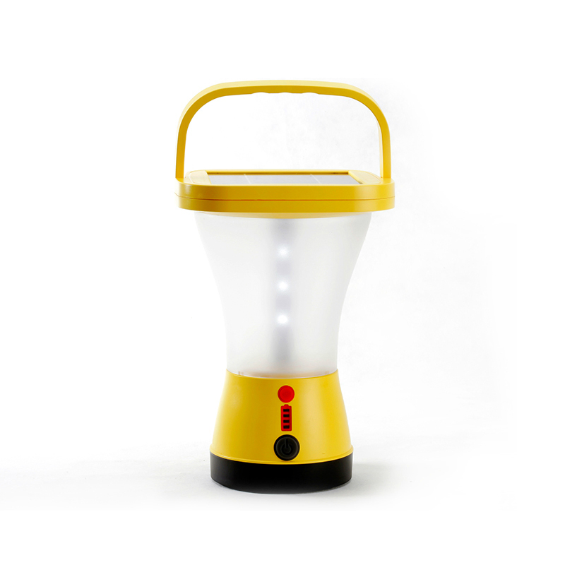 3.7V 4.8ah Li-ion Solar Lantern for Camping Rechargeable Lantern