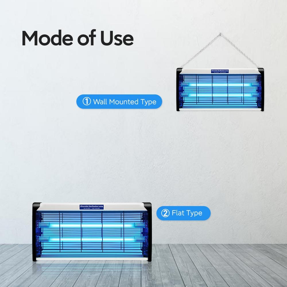 30W Wall-Mounted Movable Large Area Germicidal Lamp