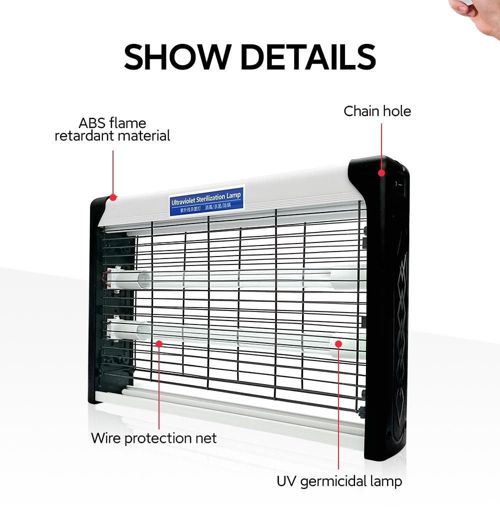 30W Wall-Mounted Movable Large Area Germicidal Lamp