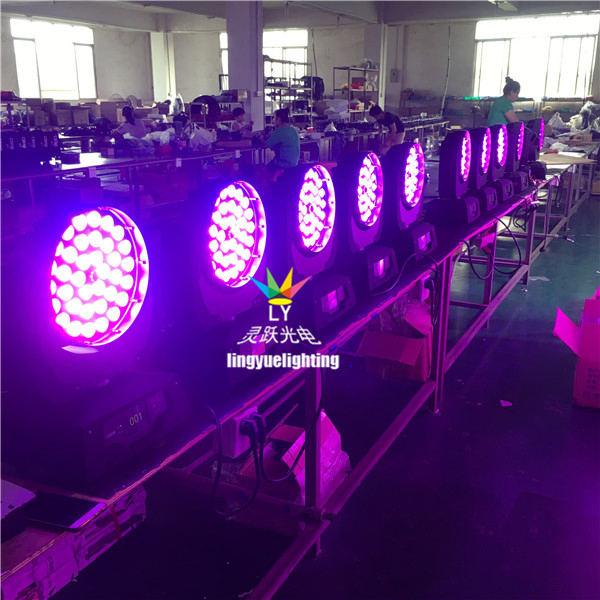 36X18W Stage Zoom Beam LED Moving Head Wash