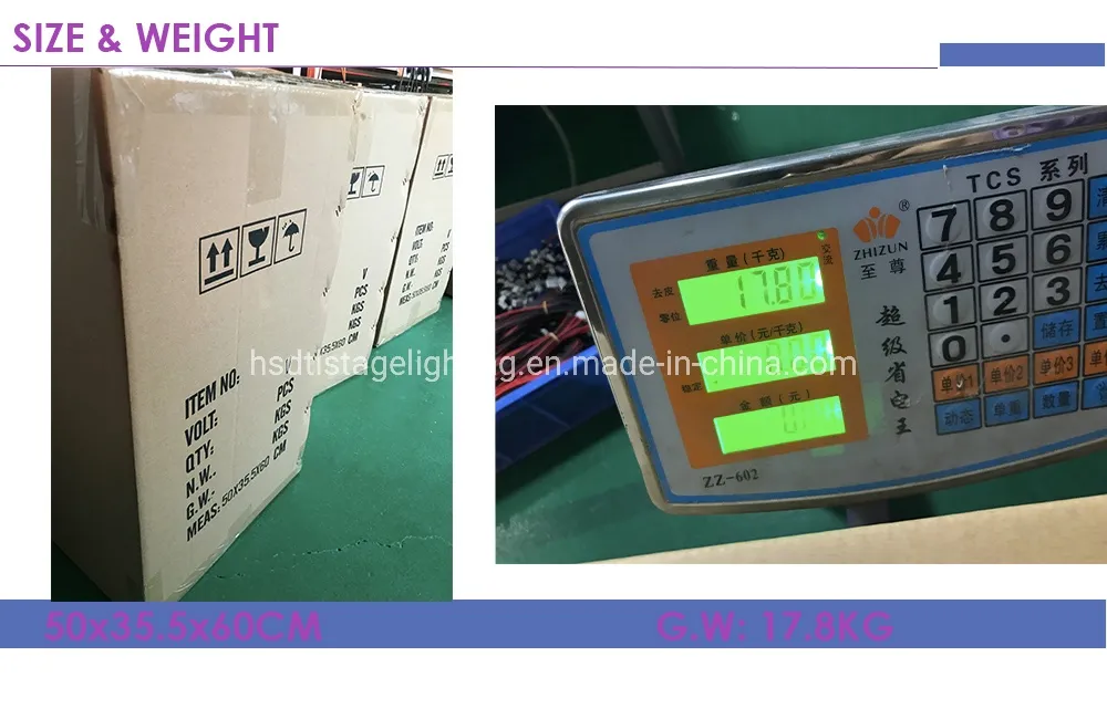 37PCS 15W LED Zoom Wash Beam Moving Head Lighting