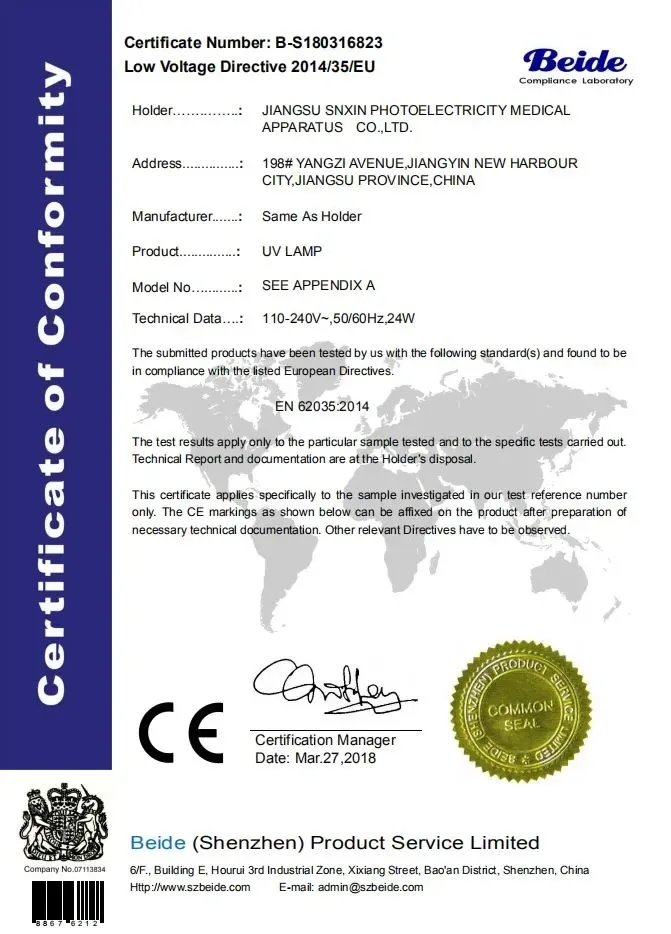 40W G13 2-Pin Bacteria Killing Disinfection UV Lamp