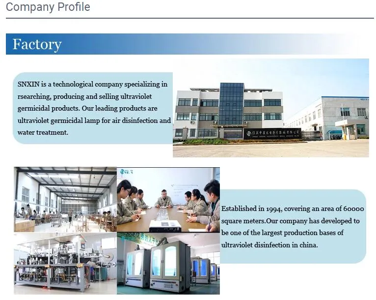 40W G13 2-Pin Bacteria Killing Disinfection UV Lamp