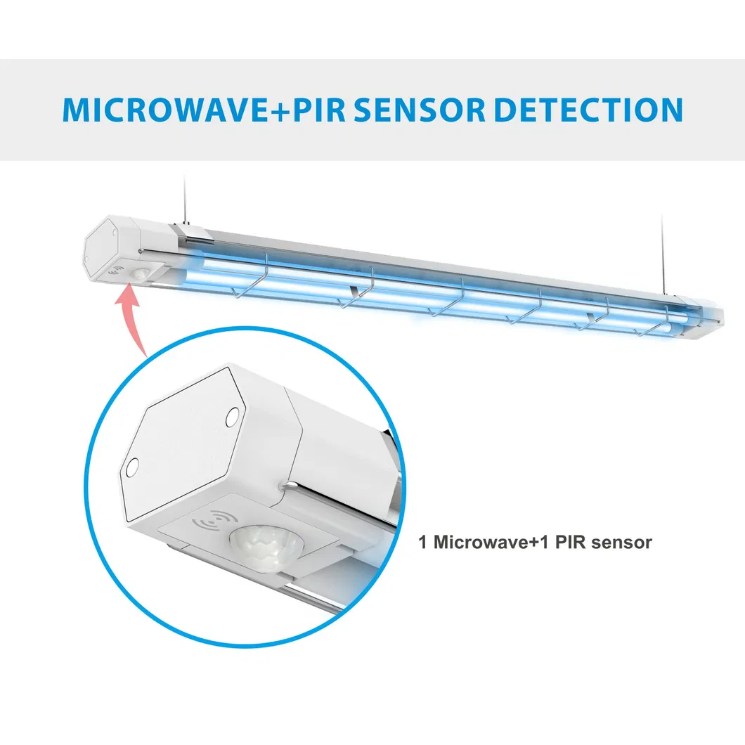 40W Ultraviolet Germicidal UV Light IR Remote Control Ultraviolet Lamp