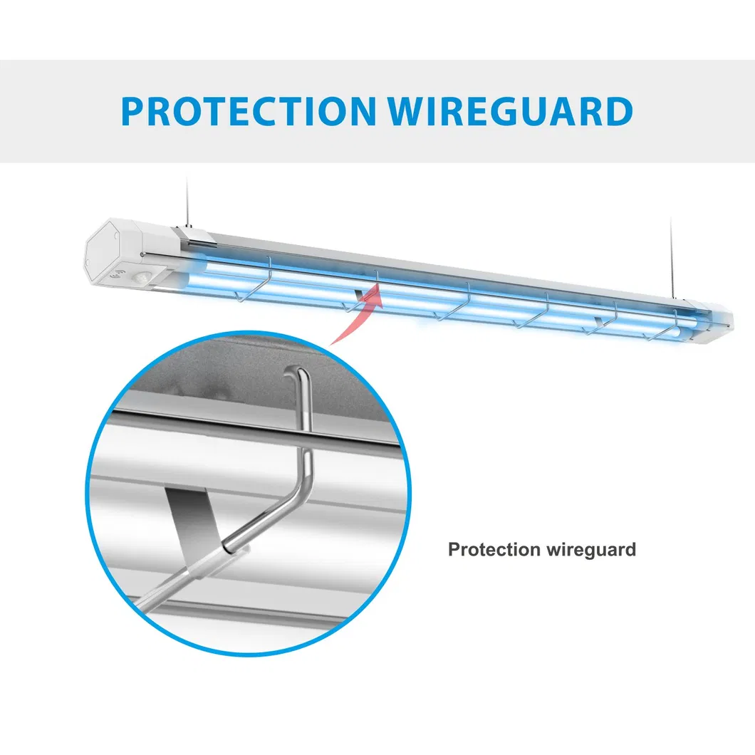 40W Ultraviolet Germicidal UV Light IR Remote Control Ultraviolet Lamp