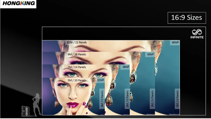 4K8K SMD High Quality P1.6mm Indoor Full Color LED Screen