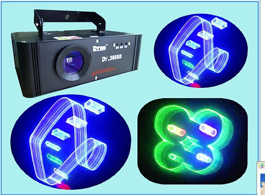 500MW 3D RGB Animation Laser