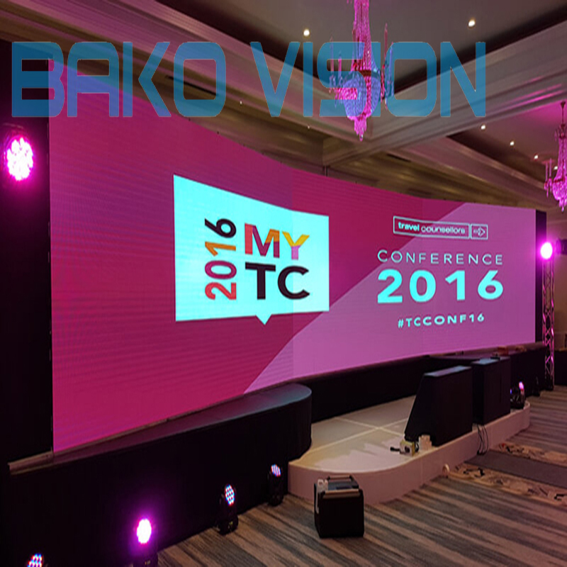 500X500mm with Kinglight or Nation Star P4.81 SMD 2121 Lamp LED Stage Screen Rental