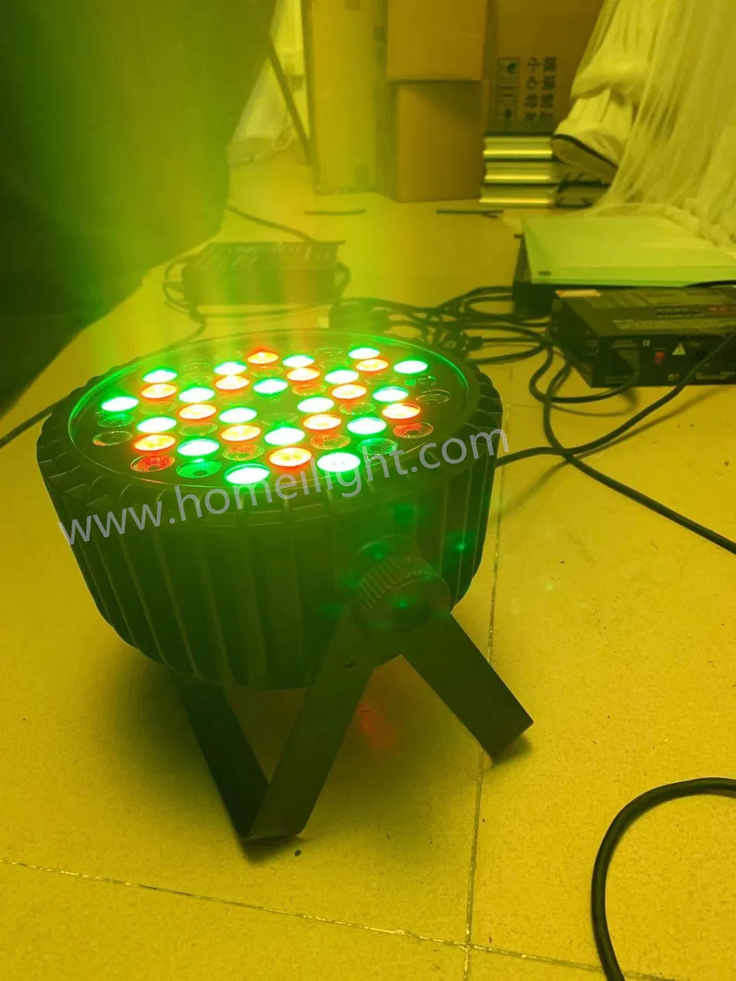 54X3w DMX512 LED Stage Lighting DJ Disco Slim PAR Light