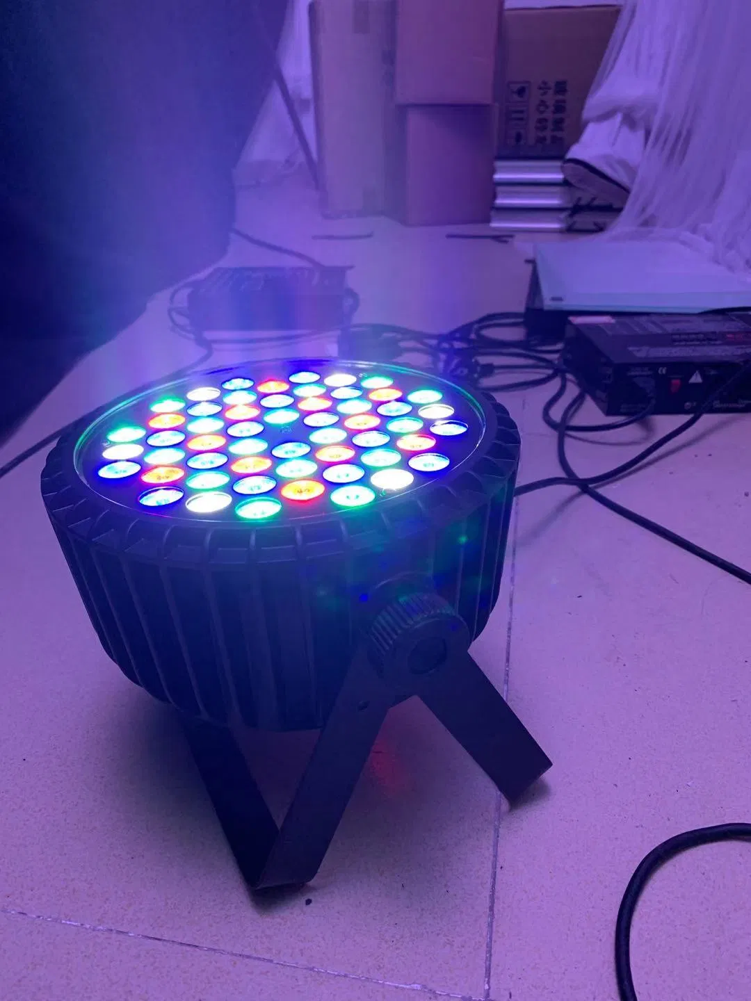 54X3w DMX512 LED Stage Lighting DJ Disco Slim PAR Light