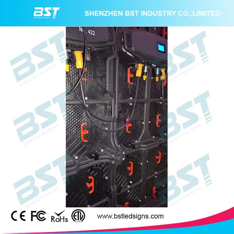 6500 Nits High Brightness P5.95 Outdoor Rental LED Video Wall for Advertising Media