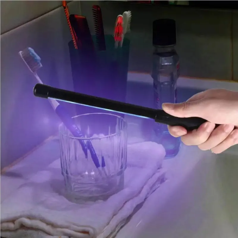 Bacteria Killing UV Disinfection Light Fashion Handheld Germicidal UV LED Lamp Wand
