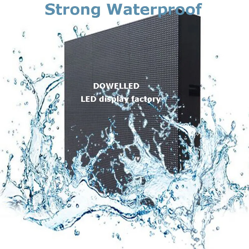 Big Viewing Angle IP65 Full Color P4 LED Advertising Billboard