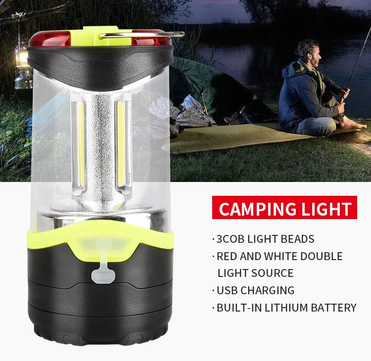 Brilliant-Dragon Stretchable Emergency Small Rechargeable Solar Camping Light
