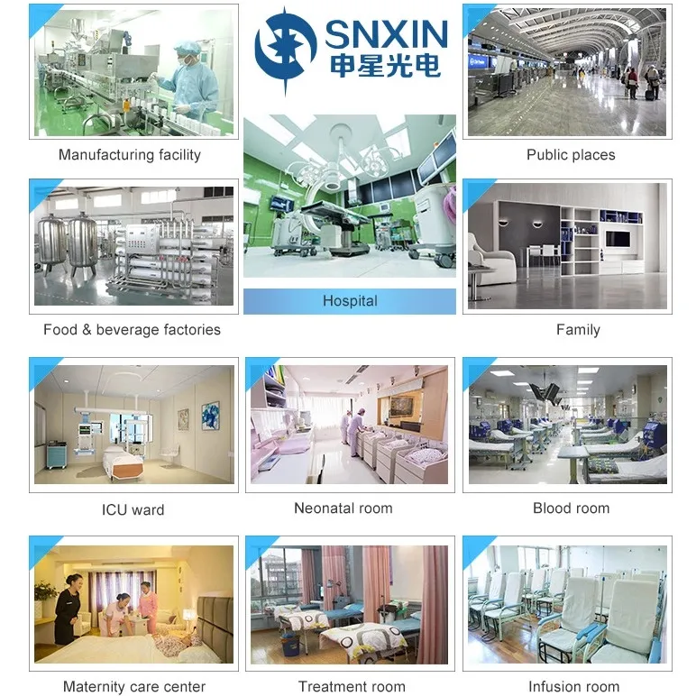 CE ISO Approval 30W 19mm T6 894mm 5000 Hours G13 Lamp Base Disinfection UV Light