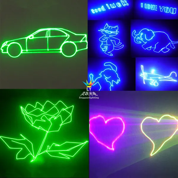 CE RoHS 1W SD Animation Laser Club Light