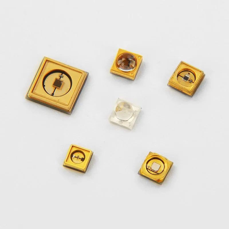 China Factory 3535 UVC LED 365nm-380nm Ultraviolet Ray 700-1200MW High Power UVA LED Lamp Bead Package