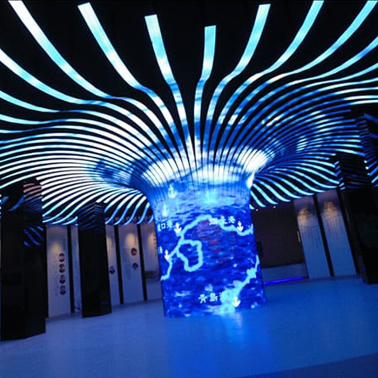 China Suppliers Indoor Advertising LED Screen Flexible Slim Flexible LED Display Screen