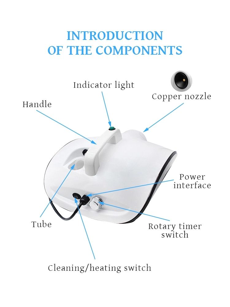 Commercial 110V220V Sterilize Sprayer Cool Fogging Disinfecting Fog Machine Equipment with European Us Standard Plug