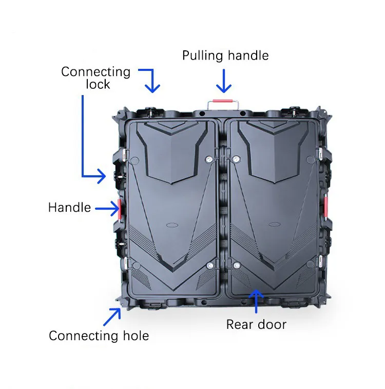 Commom Cathode P5 P6 P8 P10 Energy Saving Low Comsuption Light Diecasting Aluminum IP65 7000CD Advertising Fixed Video Wall Sign Billboard Pantalla LED Display
