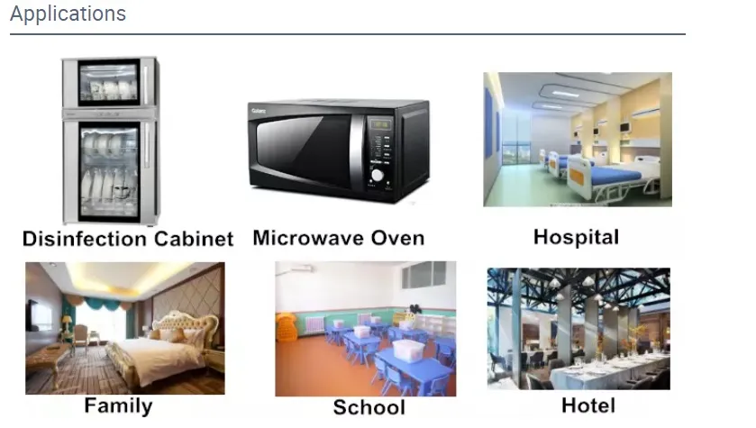 Double-End Double-Needle Ultraviolet Germicidal Lamp Gph894t6l/Vh-2p 30W