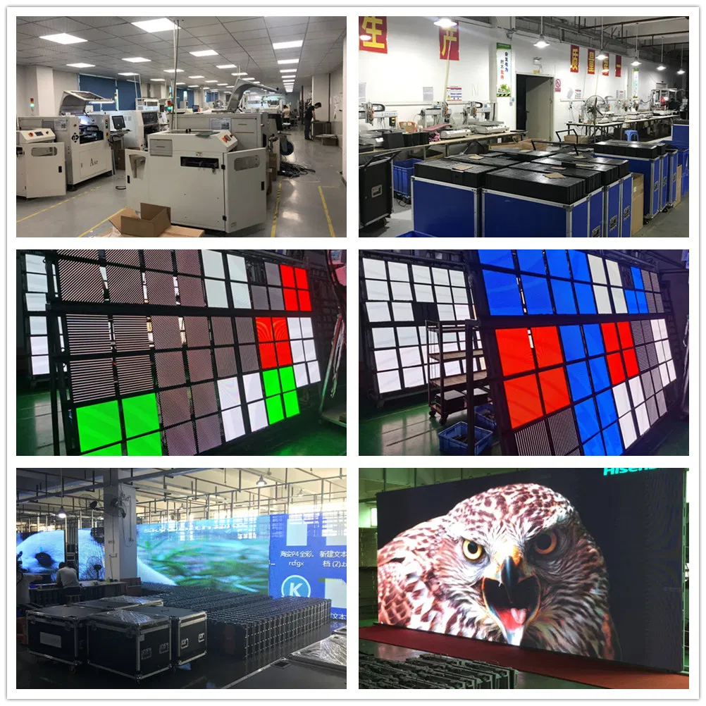 Double-Poled Digital Display Board P8 Outdoor RGB LED Video Screen Factory