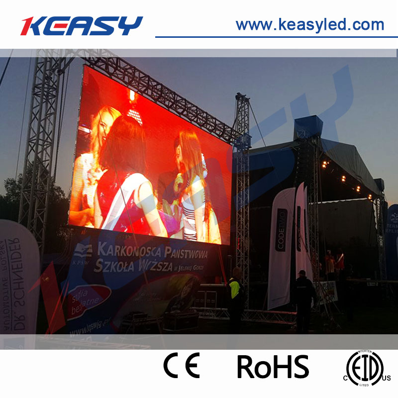 Energy Saving Outdoor High Brightness Full Color P3 LED Display Panel for Advertising Screen