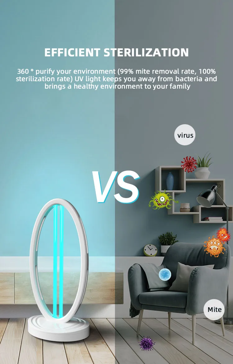 Fast Shipping 220V UV Disinfection Lamp UVC Sterilizer 256nm Germicidal Light