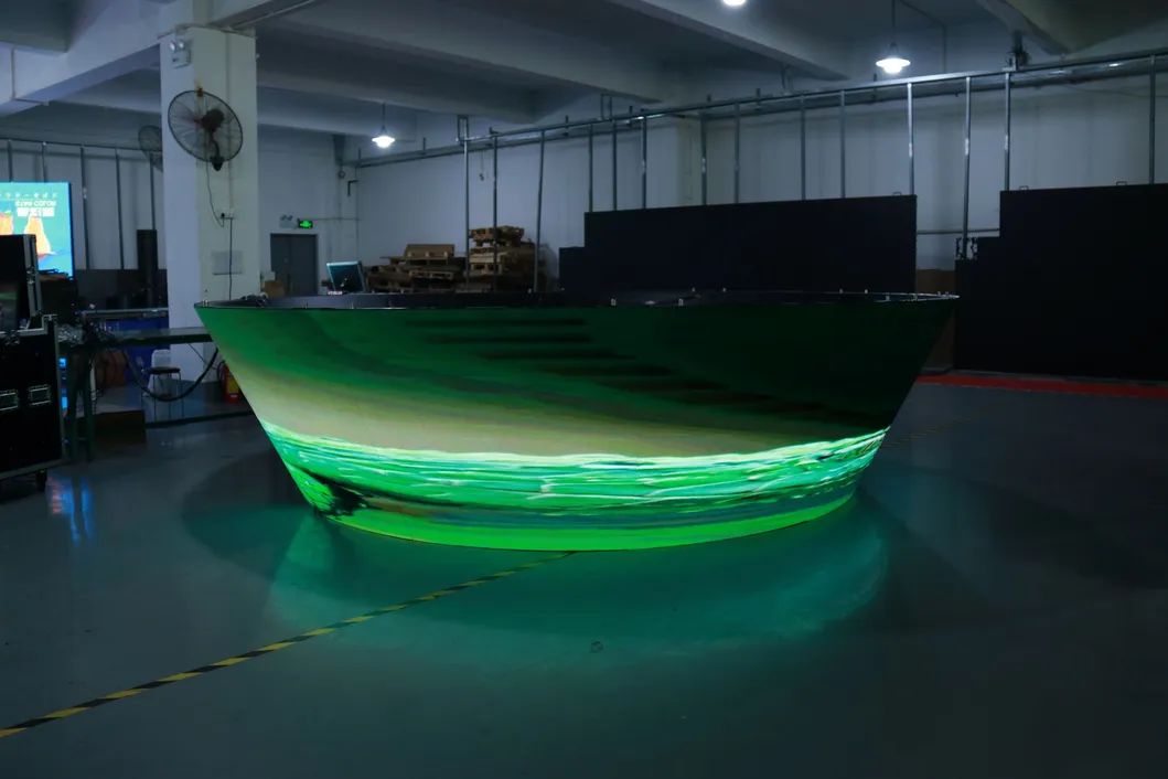 Flexible LED Video Walls Display Brightness 750-800CD