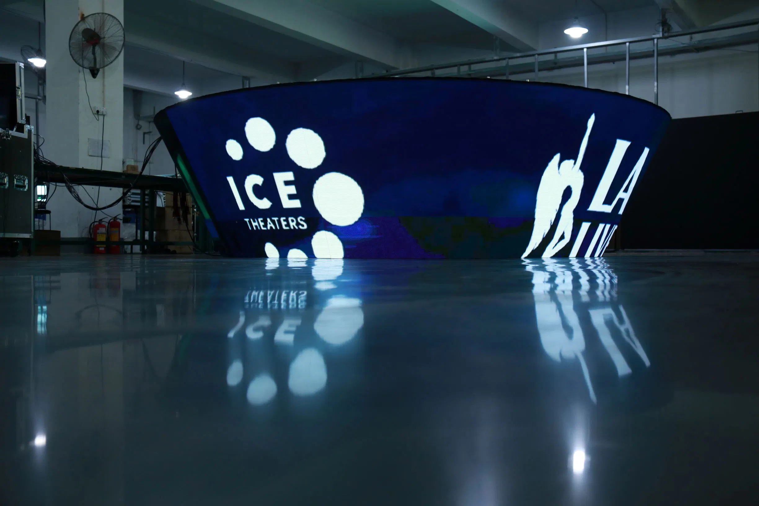 Flexible LED Video Walls Display Brightness 750- 800CD