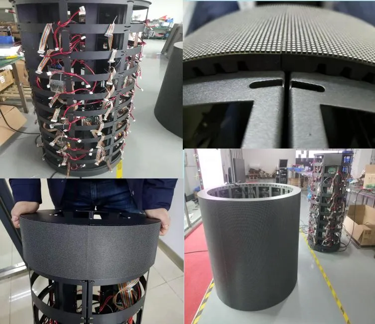 Flexible LED Video Walls Display Brightness 750-800CD