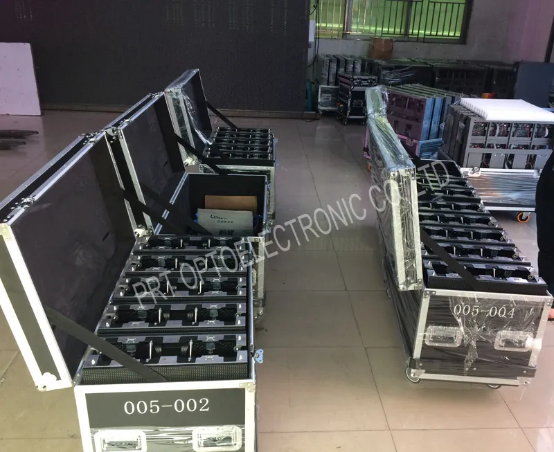 Full Color P2.84 LED Display Panel 500X500mm with Front / Back Access