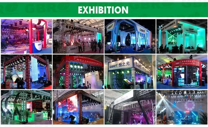 Gbr 280W Moving Head Light DMX512 20/24channels Gobo Stage Party Colors Spot Lamp