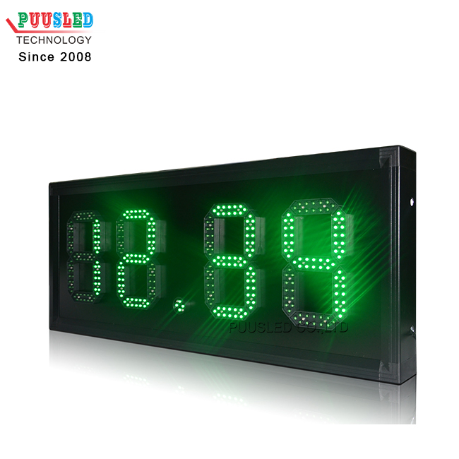 Good Quality 8888 Remote Control 7segment Digital LED Gas Price Signs for Petrol Station