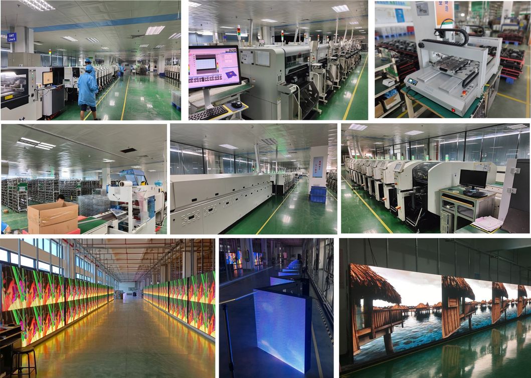 H3.91-V7.81 Glass Panel Transparent LED Display Screen