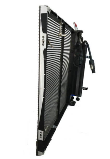 H3.96-V7.81 Window Glass Screen Transparent LED Display Video Advertising