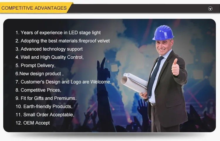 High Quality Master-Slave Mode LED Zoom Moving Head RGBW 4in 1 36PCS Focusing Moving Head