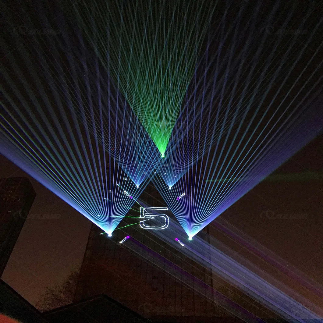 Holograms Animation Beam Effect Lights RGB 22W Stage Laser Light