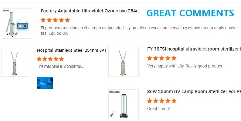 Hot Selling 2g11 G23 55W H Type UVC Disinfection UV Sterilizer Lamp