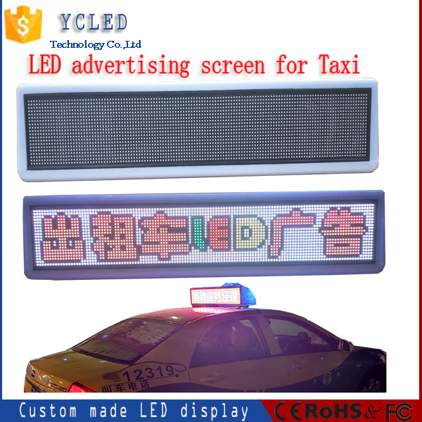 Hot Selling Taxi Advertising GPS Screen P5 Outdoor P5mm Taxi Top LED Advertising Display Pantallas PARA Taxis Interior
