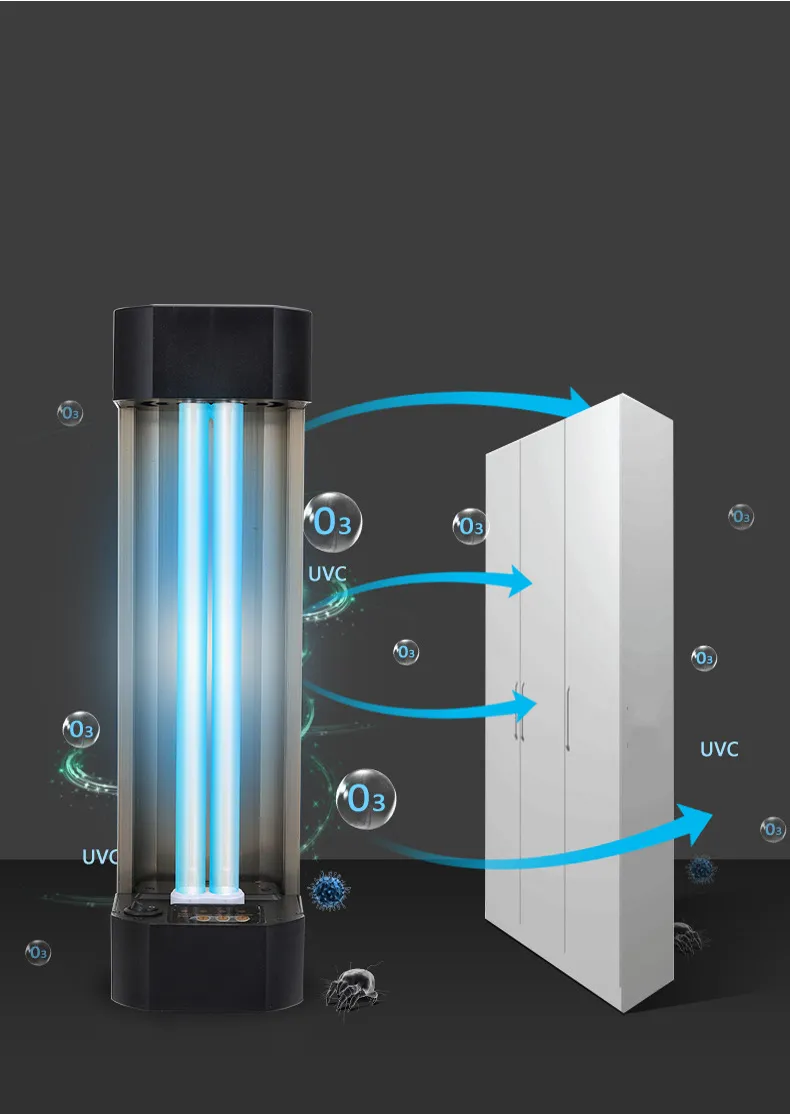 Hot Virus Shut out Air Sterilizer UVC Air Sterilizers UV Desk Top Light Sterilizers