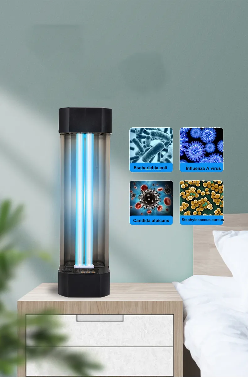 Hot Virus Shut out Air Sterilizer UVC Air Sterilizers UV Desk Top Light Sterilizers