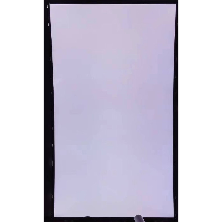 Curved gambling machine backlight light guide plate