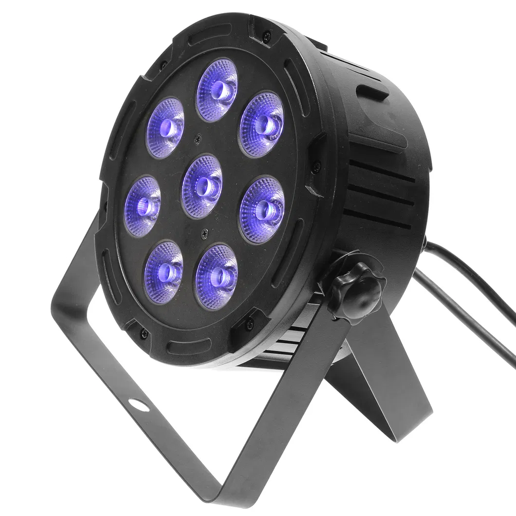 Indoor 8LED RGB RGBW RGBWA Mini LED PAR Washer Light LED Flat PAR64 Lights