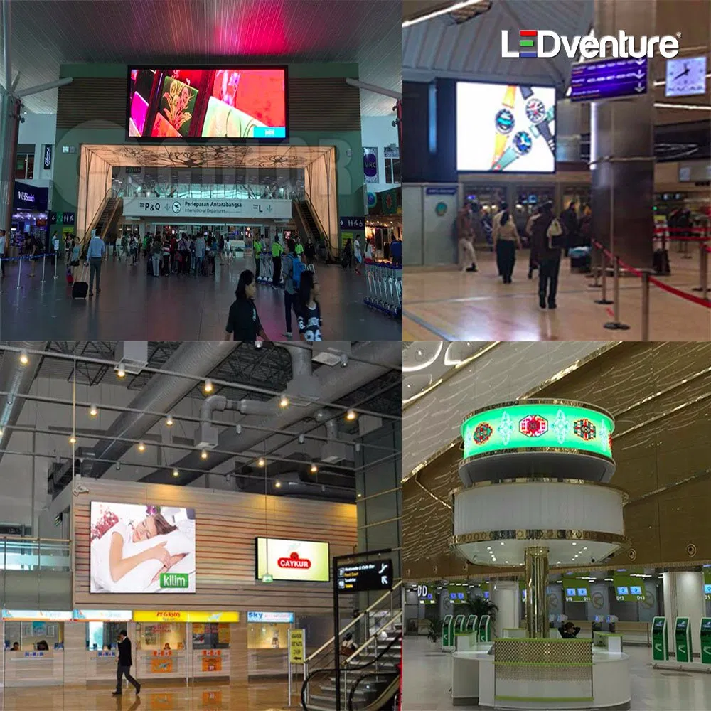 Indoor HD Pixels P1.9 Full Color LED Video Wall